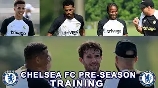 Pochettino leads Chelsea training session in USA! | Enzo Fernandez, Levi Colwill, Nkunku All Return!
