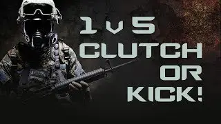 1vs5 Funny clutch CS:GO | Silver plays