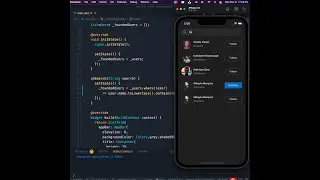 Flutter UI | Searchable ListView Example