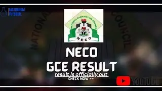 NECO-GCE RESULT IS OUT: Neco officially release 2025 GCE result |Check your result using your phone|