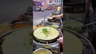 How to Make Traditional and Delicious Pancakes with a Pancake Maker #food #cooking #Chinese snack