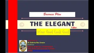 Elegant Tailor Business Plan