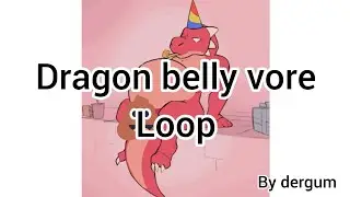 Dragon belly vore loop by dergum #[V- ANIM 3]