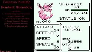 11. Let's Play Pokemon PureRed - Grinding for Profit