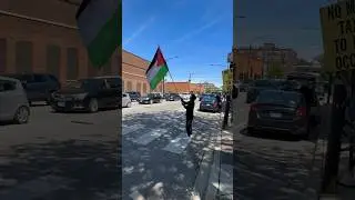Students Protest GENOCIDE! #chicago #viral #shorts #protest #news #crazy #cranberries #palestine