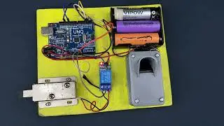 How To Make Fingerprint Door Lock 🔐 | Arduino IoT Projects