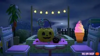 1 Hour Halloween Music Playlist (with Spooky Sounds!) | Animal Crossing: New Horizons Ambience