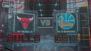 NBA 2K23 | 1998 BULLS VS 2017 WARRIORS | NEXT-GEN GRAPHICS
