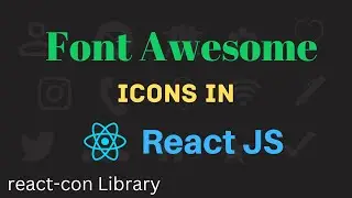 How to Use React Icons and Install React Icons in React JS