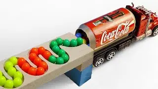 Marble Run Race ASMR ☆ HABA Slope, Dump Truck& Garbage Truck