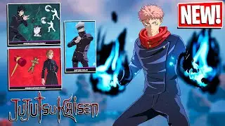 JUJUTSU KAISEN x FORTNITE | Gameplay + Reactive Test!