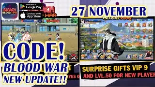 NEW UPDATE BLOOD WAR GIFTCODES NOVEMBER 2023  !!|  REDEEM CODE   & HOW TO REDEEM - BLEACH GAME 2023
