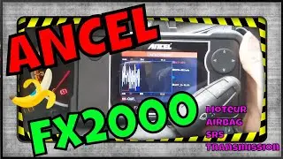 ANCEL FX2000 OBD2 diagnostic tool Engine Airbag SRS Transmission CAN