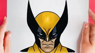 Como dibujar a Wolverine paso a paso facil - Marvel