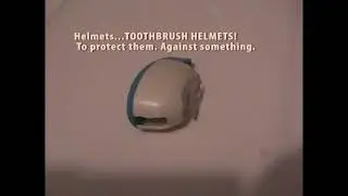 The Toothbrush Helmets
