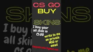 Buy Your ALL SKINS IN CS GO FOR CRYPTO/TRANSFER/CASH 