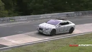 2022 Mercedes Benz EQS spy video