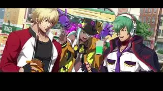 Rock, Shunei and Isla KOFXV Secret Ending
