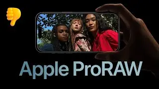 The issue with Apple’s ProRAW format