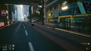 Cyberpunk 2077 Glitch: Bike goes NOPE