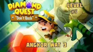 Diamond Quest Angkor Wat level 5 all red diamonds