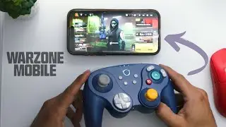 I played Warzone Mobile with a Gamecube Controller! (Iphone 15 pro Max)
