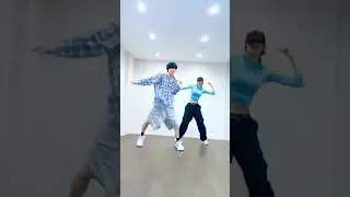 SHINee's Taemin and BLACKPINK's Lisa do the "Sexy In The Air" challenge. #kpop
