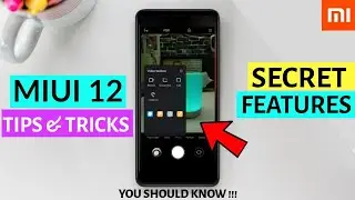 MIUI 12 Top Secret Hidden features & MIUI 12 Tricks | You should know MIUI 12 Secret Tips & tricks
