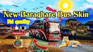 #bussid New Baraghare Bus skin || No Password || Skin created By @spx_brand0 