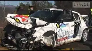 Robert Kubica Rally Andora Crash