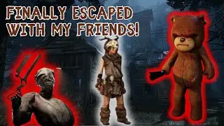 Finally Escaped w/ My Friends! - Dead By Daylight Lara VS The Naughty Bear & The Nurse Survivor Game