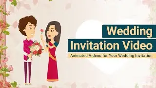 Wedding Invitation Video | Animated videos for your wedding invitation.