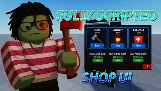 How To Make a Shop UI 🛠️ Roblox Studio