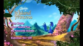 Barbie as The Island Princess (2007) - Dvd Menu Walkthrough