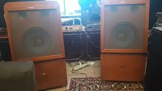 Акустика 4а- 32 и самодельный усилитель.