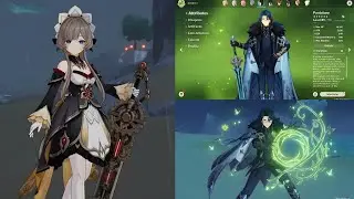 SANDRONE GAMEPLAY ABILITIES & PANTALONE PLAYABLE NEW UPDATE! | GENSHIN IMPACT