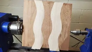 Woodturning Cracked bowl