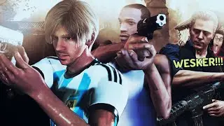 CJ, Wesker 😱, Messi, Batman, Mario e Mais! Ó os Mods! - Resident Evil 4 Remake