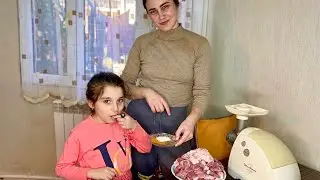 Why don't we have children? Ira is making Azerbaijani dolma.