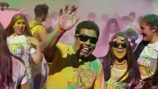 The Color Run Pucón Tropicolor Tarjeta Scotiabank Cencosud 2017