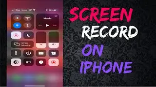 How to ScreenRecord on iPhone | iOS 13.4