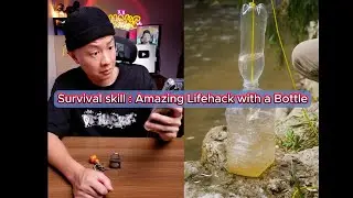 Survival skill- Amazing Lifehack with a bottle #dthacks92 #survival  #lifehacks #tips #experiment