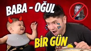 A DAY ALONE WITH FATHER AND SON! HOME ALONE 1️⃣