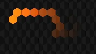 Creating a hexagon background with hover effect using HTML and CSS