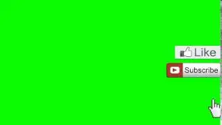 Футаж / Footage Лайк и подписка новая версия