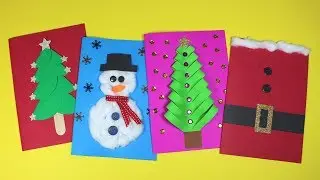 DIY Christmas Card Ideas | Christmas Craft for Kids