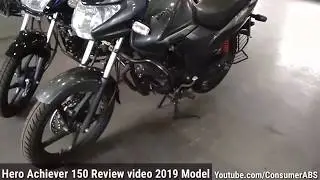 Hero Achiever 150 video 2019-Powered by i3S Technology