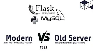 252 REST API vs Server Side Rendering Application difference with Practical