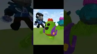 Crow Vs Spike | Brawl Stars | Timelapse Build