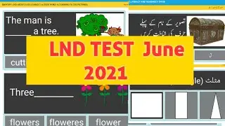 LND test June 2021|| Class three LND Test